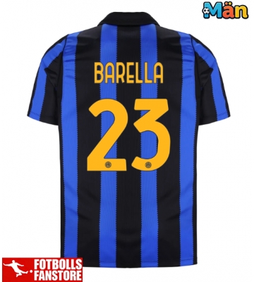 Inter Milan Nicolo Barella #23 Hemmatröja 2026-27 Kortärmad
